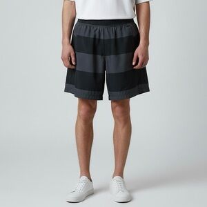 lululemon First Descent Striped Core Shorts